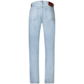 Calvin Klein Blue Cotton Men Jeans